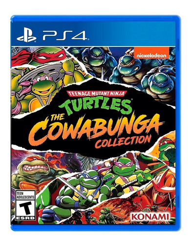 Teenage Mutant Ninja Turtles The Cowabunga Collection Ps4 