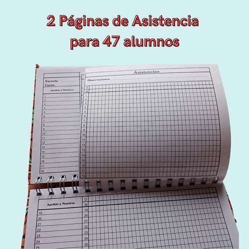 Imagen 5 de 10 de Agenda Docente Secundaria 20 Cursos