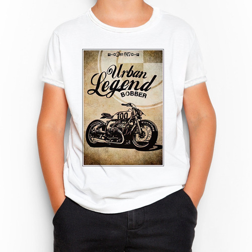 Remera Niño Niña Unisex - Moto - Legend - Sublimada