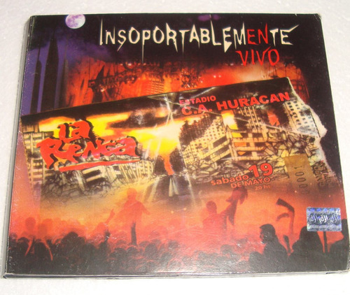 La Renga Insoportablemente Vivo Doble Cd  / Kktus 