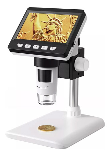 Microscopio Digital Lcd De 4,3 Pulgadas