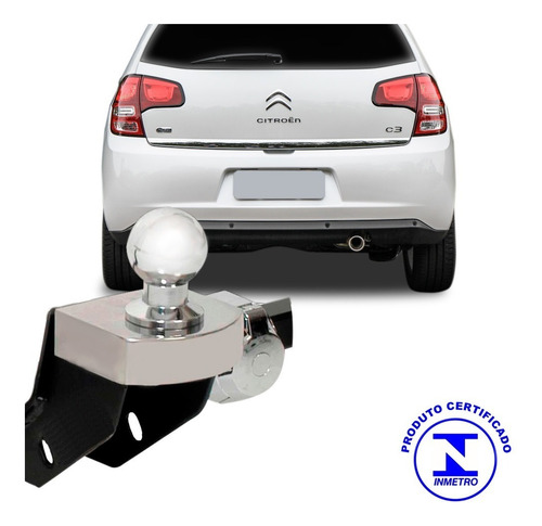 Engate Reboque Citroen C3 2013 2014 2015 2016 2017 700 Kg