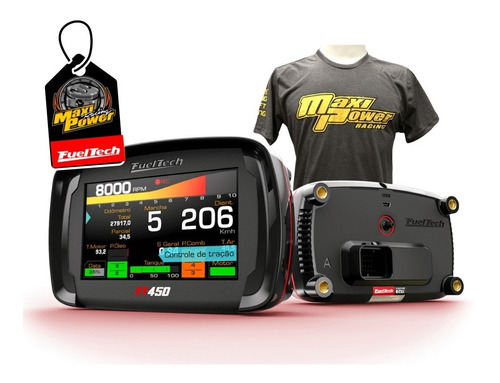 Imagem 1 de 2 de Fueltech Ft450 3 Metros + Brindes + 12x Pronta Entrega