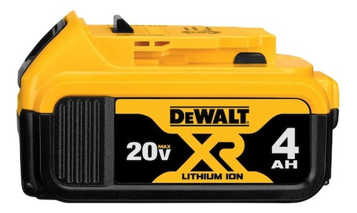 Bateria Ion Lition 20v Xr 4.0ah - Dewalt-dcb204-b3