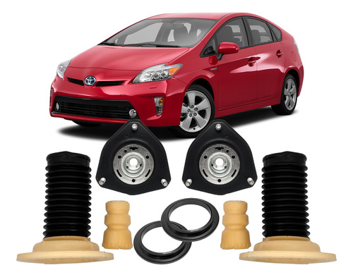 Kit Batente Amortecedor Dianteiro Toyota Prius 12 13 14 15