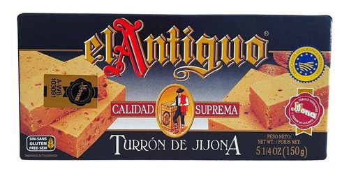 Turrón Español El Antiguo De Jijona X 150 Gr