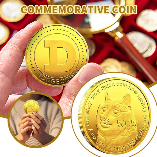 Fashion Doge Coin Limited Chapada En Monedas Conmemorativas