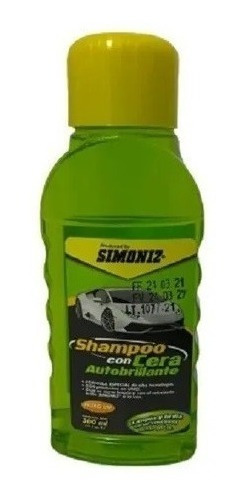 Shampoo Para Auto Cera Autobirrantador Limpia Y Brilla 300ml