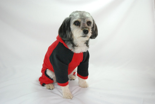 Imagen 3 de 5 de Abrigo Enterito Perro Mediano Caniche - Bichon O Similar