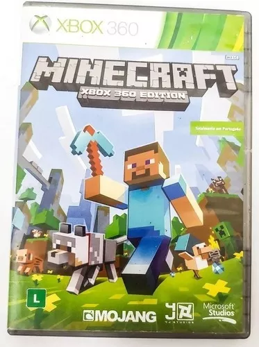 Minecraft - Xbox 360 - Mídia Física Original - Videogames - Centro, Campo  Grande 1249857461