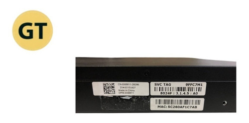 Switch Dell Powerconnect 8024f 24 Portas Sfp 10gbit+4 Portas