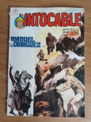 Cómic El Intocable Año 3 Número 128 Editora Nacional Quimantú 1971
