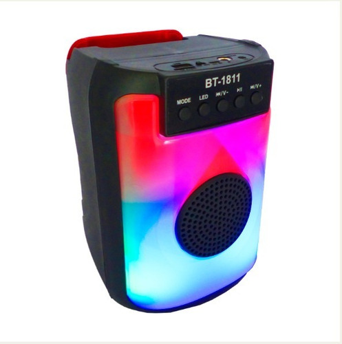 Parlante Bluetooth De 3 Modelo O8k-1811, Con Luz Rgb.
