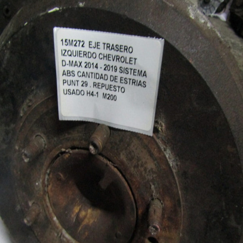 Eje Trasero Izquierdo Chevrolet D-max 2014-2019 Sistema Abs (Usado)