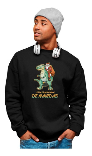 Imagen 1 de 4 de Sudadera Navidad - Unisex - Esta Es Mi Pijama De Navidad