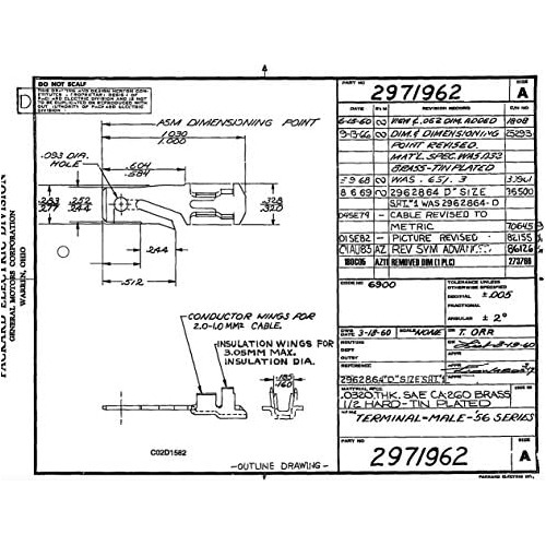 Conector Aptiv Metripack 56 De 1 Pin Terminales Macho Y...