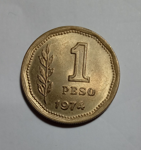 1 Peso Argentino Año 1974