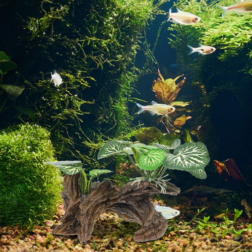 Nuevo Adornos De Acuario Falsos For Acuarios