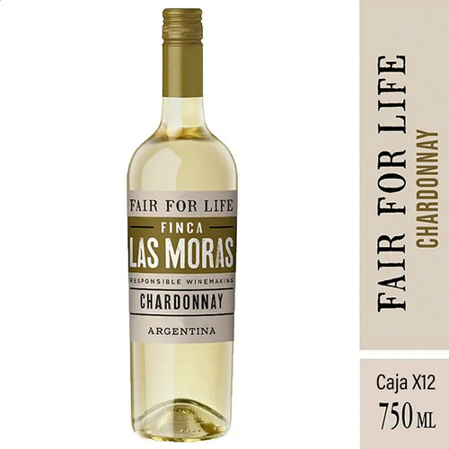 Vino Finca Las Moras Chardonnay Fair For Life - Caja X12