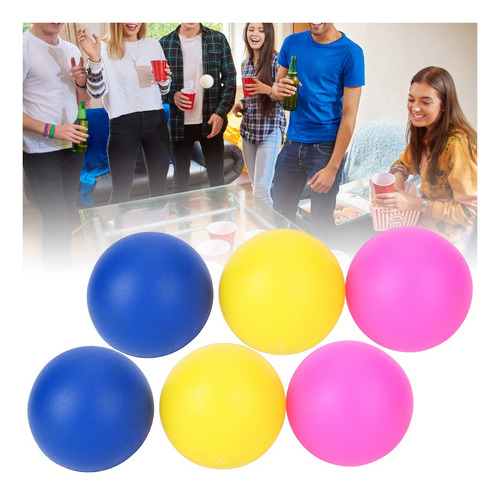Pelota De Playa De Pvc 6pcs/set Raqueta De Juguete De Protec