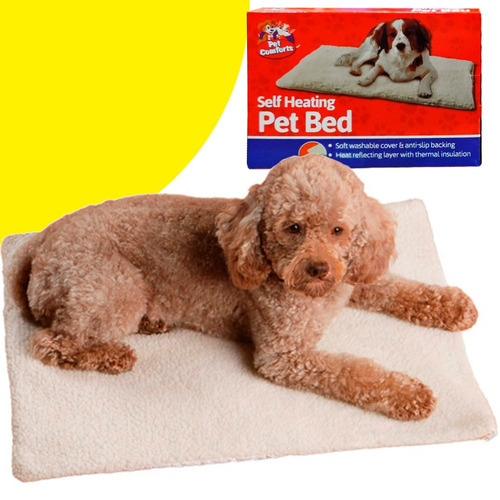 Cama Tapete Caliente Para Perros Gatos Self Heating Grande