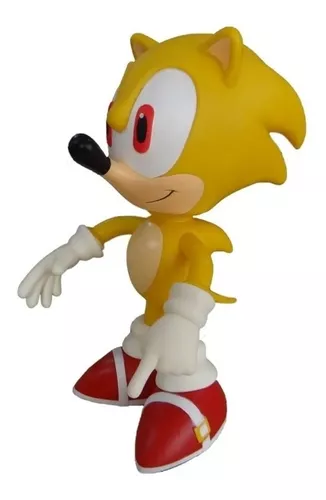 Boneco Sonic 28cm Amarelo C/caixa Personagem Jogo Videogame - SP And -  Bonecos - Magazine Luiza