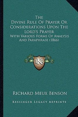 Libro The Divine Rule Of Prayer Or Considerations Upon Th...