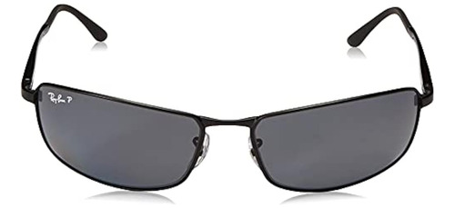 Gafas De Sol Rectangulares Para Hombre Rayban En Gris Oscuro