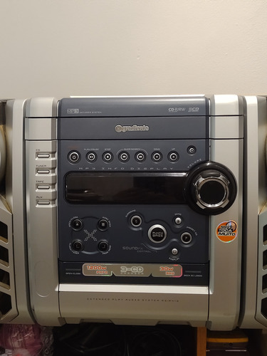 Mini System Gradiente As-m410 Usado (ler Descrição) Cinza 30 W (Usado)