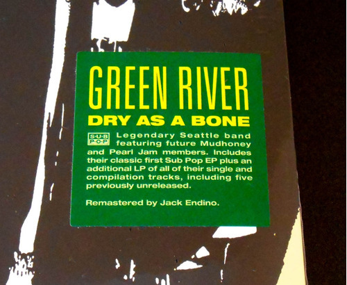 2 Lp Green River Dry As A Bone 2019 Vinil Deluxe Gatefold