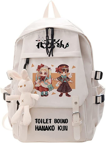 Samarr Mochila De Anime Hanako-kun Para La Escuela, Con Col.