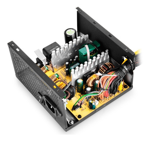 Imagen 5 de 9 de Fuente Gamer Deepcool Da600 Certificada 80 Plus Bronze 600w