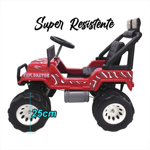 Imagen 4 de 5 de Jeep Rodacross Explorator Electric Bateria 6v 4-6 Años B1