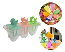 Comprar Kit 6 Formas Picolés Bichinhos Plástico Livre De Bpa Bicholé