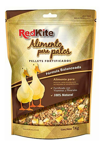 Red Kite Fl4014 Redkite Alimento Para Patos, 1 Kg