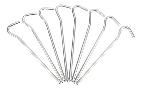 Tent Pegs Anti Skid Rust Metal Stake Aluminum For Hiking