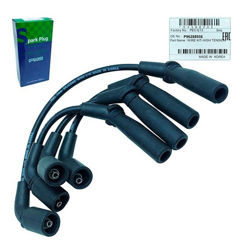 Imagen 2 de 8 de Cables Bujias Chevrolet Spark 2005 2006 2007 2008 Original