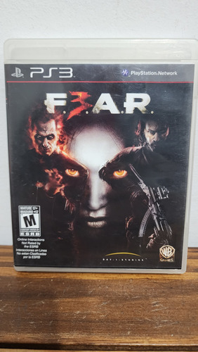 F.e.a.r 3 Ps3 Fear 3 Fisico Usado