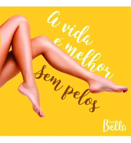 Depil Bella 18 Cera Rollon Depilatória Mel 100g