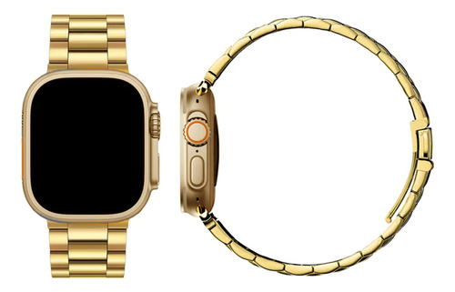 Reloj Inteligente Smart Watch Ultra 8 Notificaciones Dorado