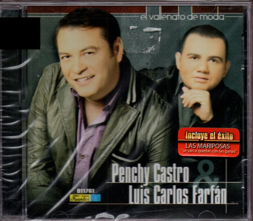 Cd El Vallenato De Moda Penchy Castro & Luis Carlos Farfan