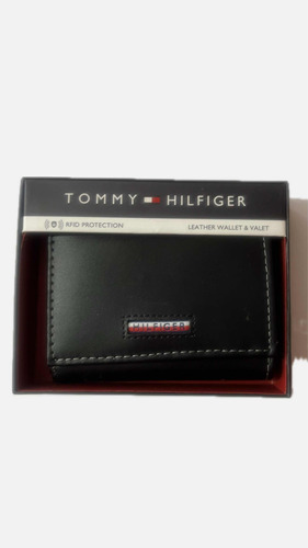 Billetera Tommy Hilfiger Negra Hombre