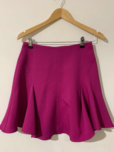 Falda Magenta De Dama, Talla S