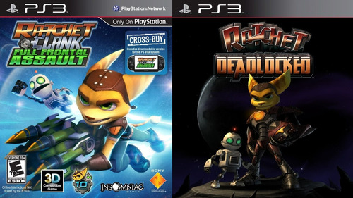 Ratchet & Clank Full Frontal Assault + Deadlocked ~ Ps3