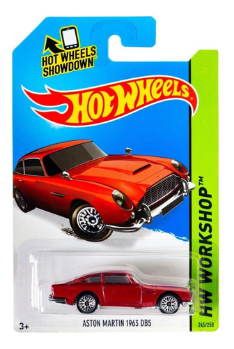 Aston Martin 1963 Db5 Hot Wheels Hw Workshop 245/250 Mattel