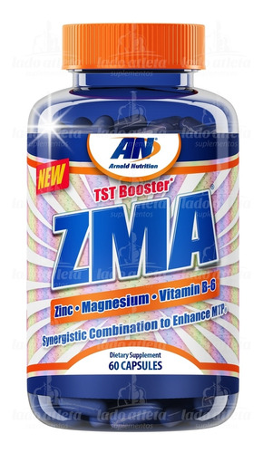 Zma Import Usa 60 Caps Arnold Nutrition [underground]