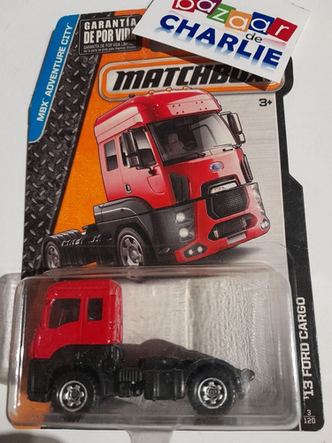 Matchbox | 2015 | '13 Ford Cargo Rojo