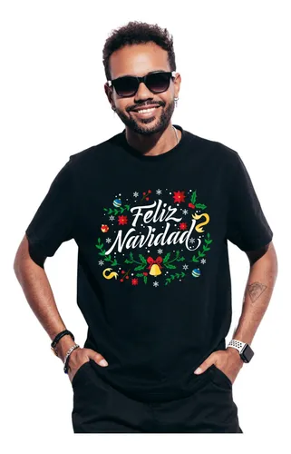 Playeras navideñas negras hotsell