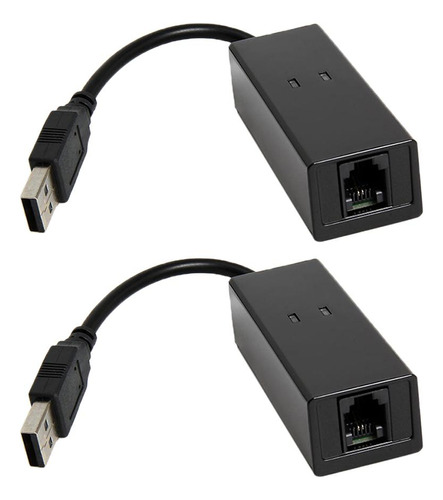 2 Pieza Adaptador Cable Módem Datos Accesorios De Ordenador