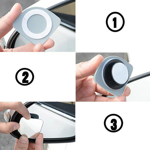Espejos De Punto Ciego Ajustables 360° Para Camiones